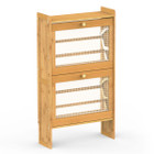 NewHome™ 2-Tier Bamboo Shoe Cabinet (2 Sizes) product image