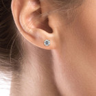 1-Carat Real Diamond Stud Earrings in 14 Karat Gold product image