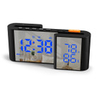 Dual Screen LED Digital Alarm Clock with FM Radio Temperature and Humidity Display product image