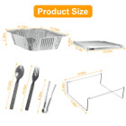 36-Piece Disposable Chafing Dish Set product image