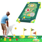 Kids' Portable Golf Putting & Chipping Mat Practice Toy Set product image