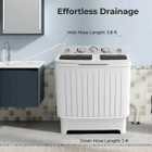 Portable Twin-Tub Compact Washing Machine  product image