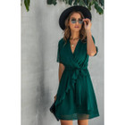 Women's Ruffle Romance Wrap Dress product image