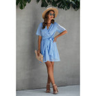Women's Ruffle Romance Wrap Dress product image