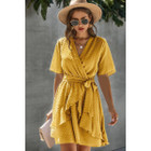 Women's Ruffle Romance Wrap Dress product image
