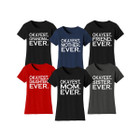 Women’s ‘Okayest’ Mother Daughter Family T-Shirt product image