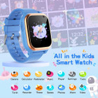 Kids Smart Watch with 16 Puzzle Games HD Touch Screen Camera Music Player Pedometer Alarm Clock Calculator Flashlight Kids Watches Gift, Blue product image