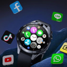 4G LTE Satellite GPS Navigation X11 Android Smartwatch 1.85 Inch Screen APP Download Dual Camera Smartwatch (Black, RAM 2GB ROM 32GB) product image