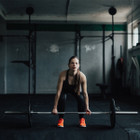 Goplus 1000 lbs. Chrome Olympic Weight Bar product image