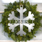 Personalized Metal Snowflake Decoration  product image