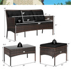 3-Piece  Patio Rattan Furniture Set  product image