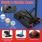 Adjustable Basketball Hoop with Wheels product image