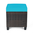 Rattan Cushioned Ottoman (2-Pack) product image