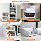 Plastic Stacking Collapsible Storage Box (4-Pack) product image