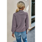 Women's Mock Neck Classic Sweater product image