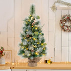 3-Foot Artificial Christmas Tree with 98 Branch Tips (1 or 2-Pack) product image