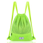 Drawstring Backpack String Bag Foldable Sports Sack with Zipper Pocket product image