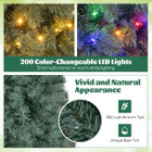 Artificial Christmas Tree with 9 Lighting Modes product image