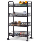 4 Tier Storage Rack Trolley Cart product image