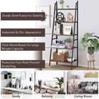 5-Tier Industrial Ladder Bookshelf  product image