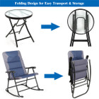 Folding Bistro Rocking Chair Set (3-Pieces) product image