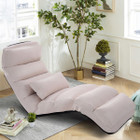 Folding Lazy Sofa Chair with Pillow product image