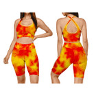 Women's 2-Piece Fashionable High-Waist Textured Workout Set product image