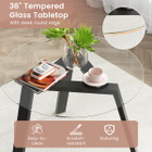 3-Piece Round Table Dining Set With Chairs product image