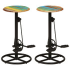 Bar Chairs 2 pcs Solid Reclaimed Wood product image