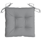 Chair Cushions 6 pcs Gray 19.7"x19.7"x2.8" Oxford Fabric product image