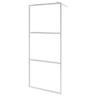 Walk-in Shower Wall with Whole Frosted ESG Glass 45.3"x76.8" product image