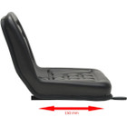 Universal Tractor Seat Black product image