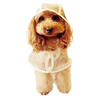 Clear Waterproof Doggie Rain Jacket product image