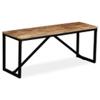 Bench Solid Mango Wood 43.3"x13.8"x17.7" product image