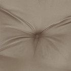 Garden Bench Cushion Taupe 59.1"x(19.7"+19.7")x2.8" Oxford Fabric product image
