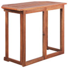 Bistro Table 35.4"x19.7"x29.5" Solid Acacia Wood product image