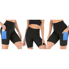 Women's High-Waisted Biker Shorts with Pockets (4-Pack) product image