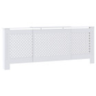MDF Radiator Cover White 80.7" product image