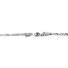 3-Piece Fine Silver Overlay Singapore Necklace Set product image
