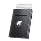 Leather Minimalist Smart Wallet for AirTag product image