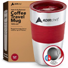 15-Ounce Travel Coffee Mug with Lid, Assorted (3-Pack) product image