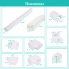 4-Inch-Wide Mini Decorative PVC Slim Line Cover Kit product image