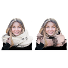 Women's Pashmina Plaid Blanket Scarves product image