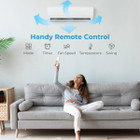 18000-BTU 2-Zone 20 SEER2 Mini Split AC with Heat Pump product image