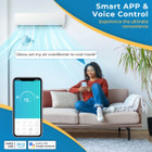 18000-BTU 2-Zone 20 SEER2 Mini Split AC with Heat Pump product image