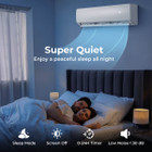 18000-BTU 2-Zone 20 SEER2 Mini Split AC with Heat Pump product image