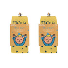 Greeting Card with Fun Crew Length Novelty Socks (2-Pack) product image