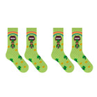 Greeting Card with Fun Crew Length Novelty Socks (2-Pack) product image