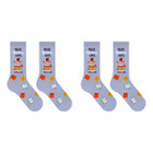Greeting Card with Fun Crew Length Novelty Socks (2-Pack) product image