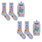 Greeting Card with Fun Crew Length Novelty Socks (2-Pack) product image